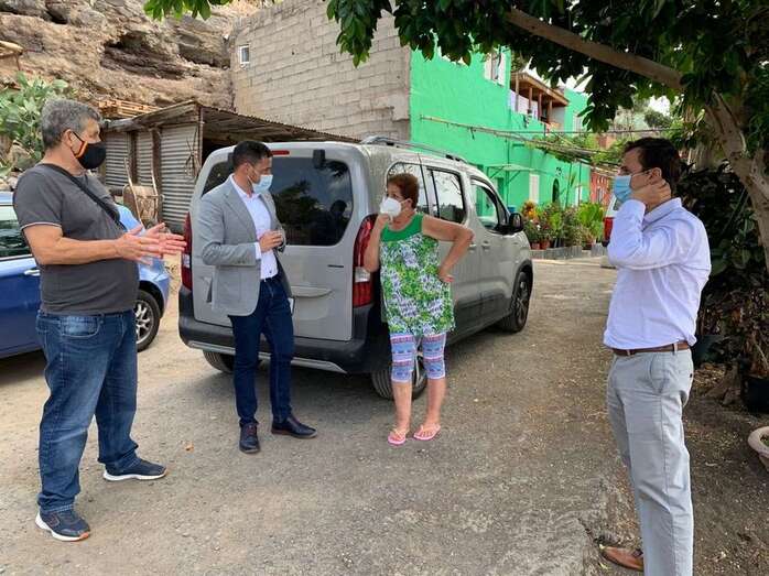 Héctor Suárez y Luis Rúa visitaron recientemente el barrio / TA